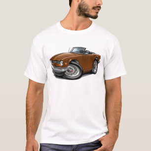 Auto Triumphs TR6 Brown T-Shirt