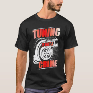 Auto-Tuner-Outfit Auto-Mechaniker Rennwagen Tuning T-Shirt