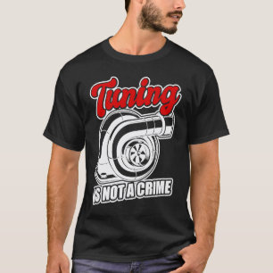 Auto-Tuner-Outfit Automechaniker Rennwagen Tuning  T-Shirt
