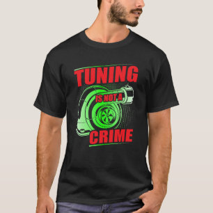 Auto-Tuner-Outfit Automechaniker Rennwagen Tuning  T-Shirt