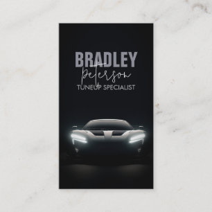 Auto Tuneup Car Mechanische Reparatur Business Car Visitenkarte