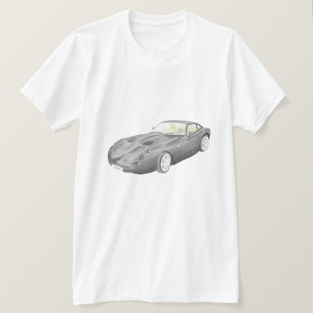 Auto TVRs toskanische klassische T-Shirt Kunst (Design vorne)
