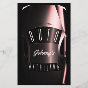 Auto über der Abdeckung Flyer