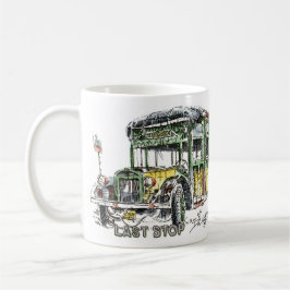 Auto: Verfallene Fahrzeuge Kaffeetasse