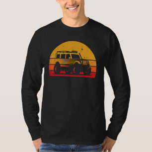 Auto Vintages Cooles Camping Kraftfahrzeug Auto T-Shirt