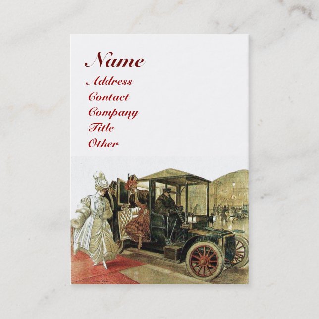 AUTO-WIEDERHERSTELLUNG , AUTOMOTIVE, Kfz-Reparatur Visitenkarte (Vorderseite)