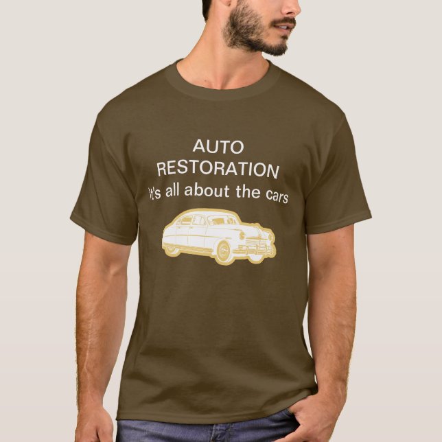 Auto-Wiederherstellungs-T-Shirt T-Shirt (Vorderseite)
