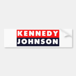 Autoaufkleber 1960 Kennedys Johnson