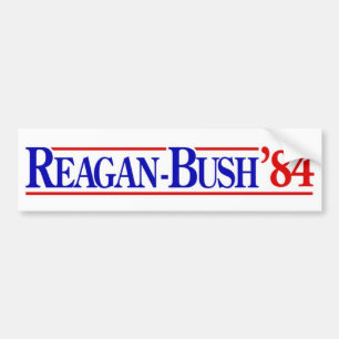 Autoaufkleber 1984 Reagans Bush