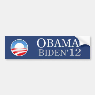 Autoaufkleber 2012 Obama Biden