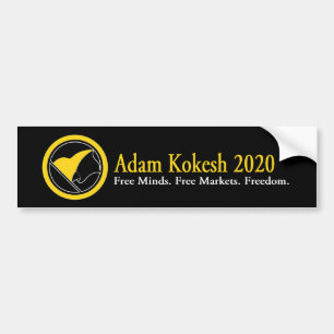 Autoaufkleber 2020 Adams Kokesh