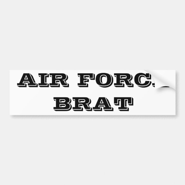 Autoaufkleber Air Force Brat (Vorne)