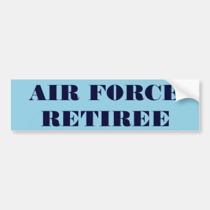 Autoaufkleber Air Force Retire