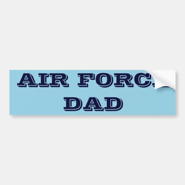 Autoaufkleber Air Force Vater (Vorne)