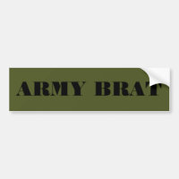Autoaufkleber Army Brat
