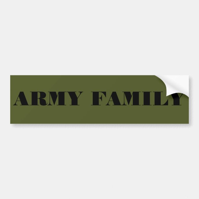 Autoaufkleber Army Family (Vorne)