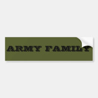 Autoaufkleber Army Family