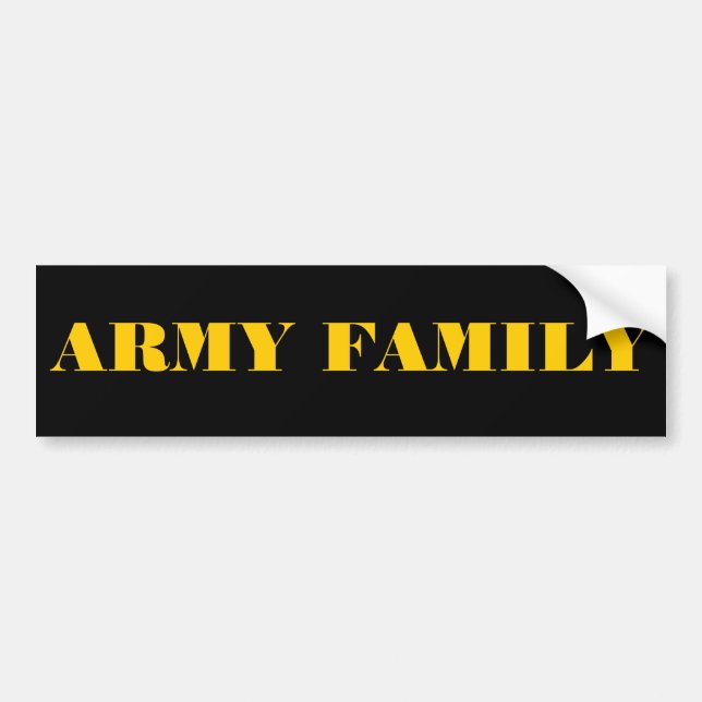 Autoaufkleber Army Family (Vorne)
