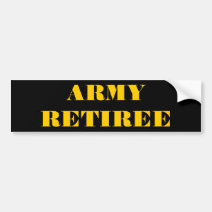 Autoaufkleber Army Retiree