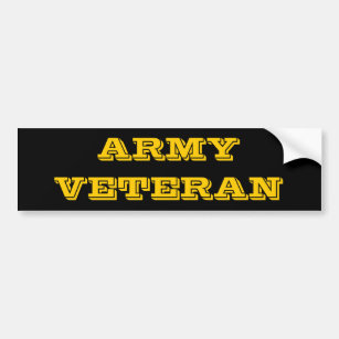 Autoaufkleber Army Veteran