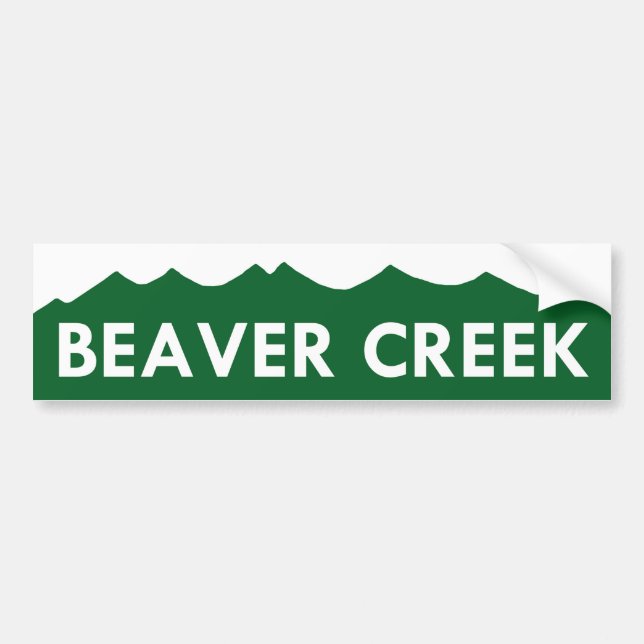 Autoaufkleber Beaver Creek Colorado (Vorne)