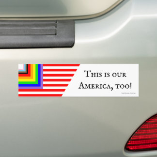 Autoaufkleber der amerikanischen Flagge