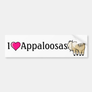 Autoaufkleber der Appaloosas-I <3