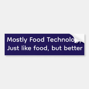 Autoaufkleber der Lebensmitteltechnologie