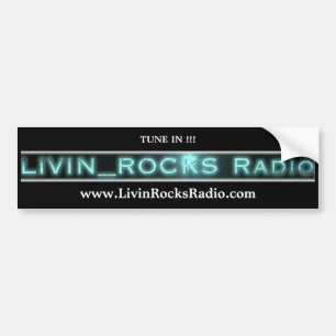 Autoaufkleber der Livin_Rocks Radio-Stations-TKKR