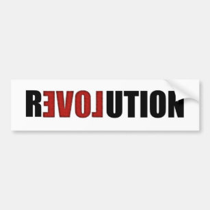 Autoaufkleber der Revolutions-(Liebe)