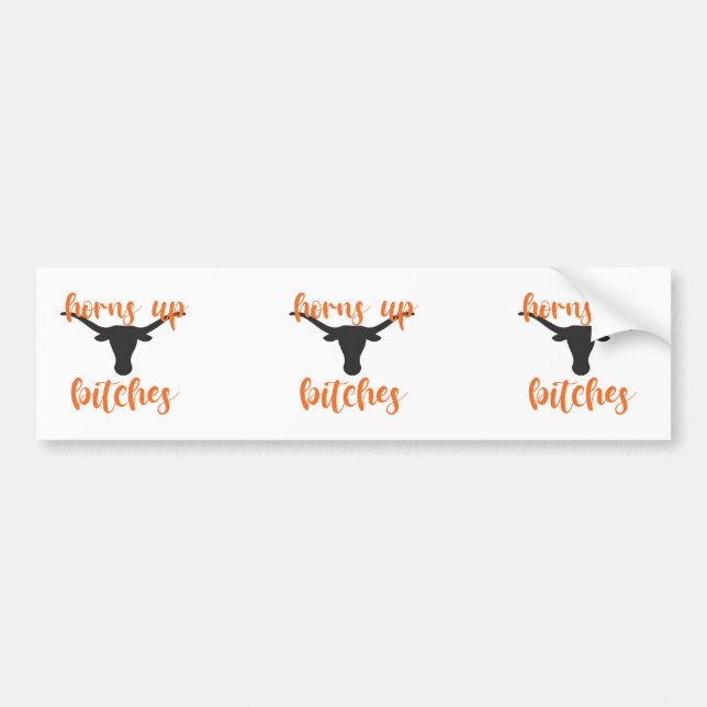 Autoaufkleber der Universität Texas (Vorne)