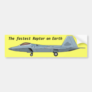 Autoaufkleber des Raubvogel-F-22