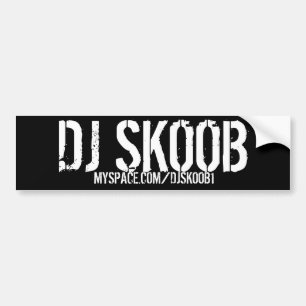 AUTOAUFKLEBER DJ SKOOB