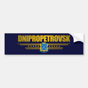 Autoaufkleber "Dnipropetrovsk COA"