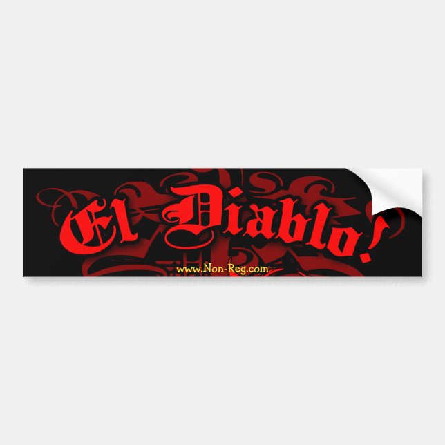 Autoaufkleber EL Diablo (Vorne)
