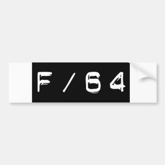 Autoaufkleber F/64