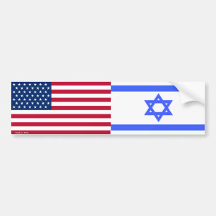 Autoaufkleber für amerikanische und israelische F