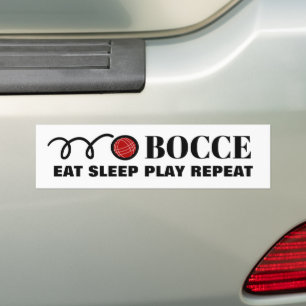 Autoaufkleber für Bocciaspieler
