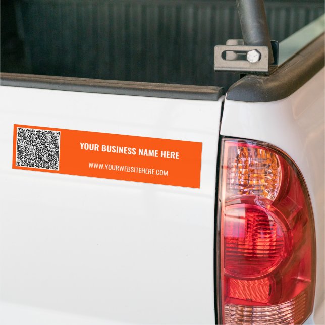 Autoaufkleber für den benutzerdefinierten QR-Code- (Auf Lkw)