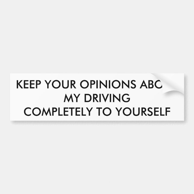 "AUTOAUFKLEBER FÜR SCHNELLENTREIBER" AUTOAUFKLEBER (Vorne)