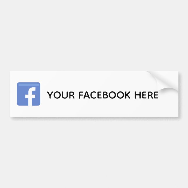 Autoaufkleber für soziale Medien (Vorne)