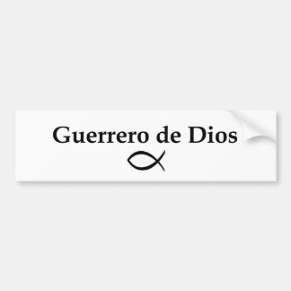 Autoaufkleber Guerreros de Dios