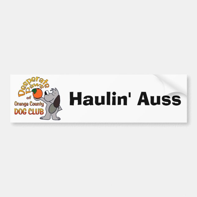 Autoaufkleber:  Haulin Auss Autoaufkleber (Vorne)