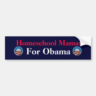Autoaufkleber Homeschool Mutter-For Obama