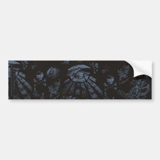 Autoaufkleber Masonic Fantasy Blue