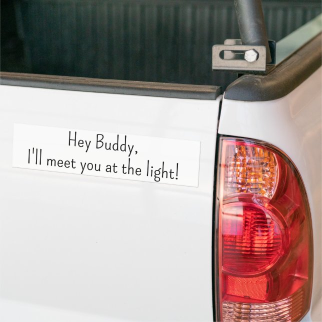 Autoaufkleber Meet you at the light! (Auf Lkw)