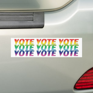Autoaufkleber mit Regenbogenfarben