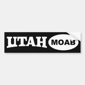 Autoaufkleber MOABS Utah