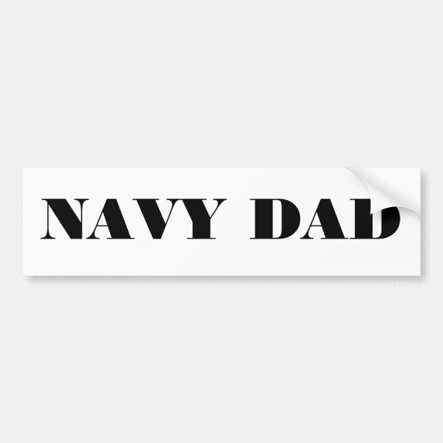 Autoaufkleber Navy Vater (Vorne)