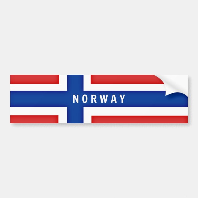 Autoaufkleber Norwegen (Vorne)